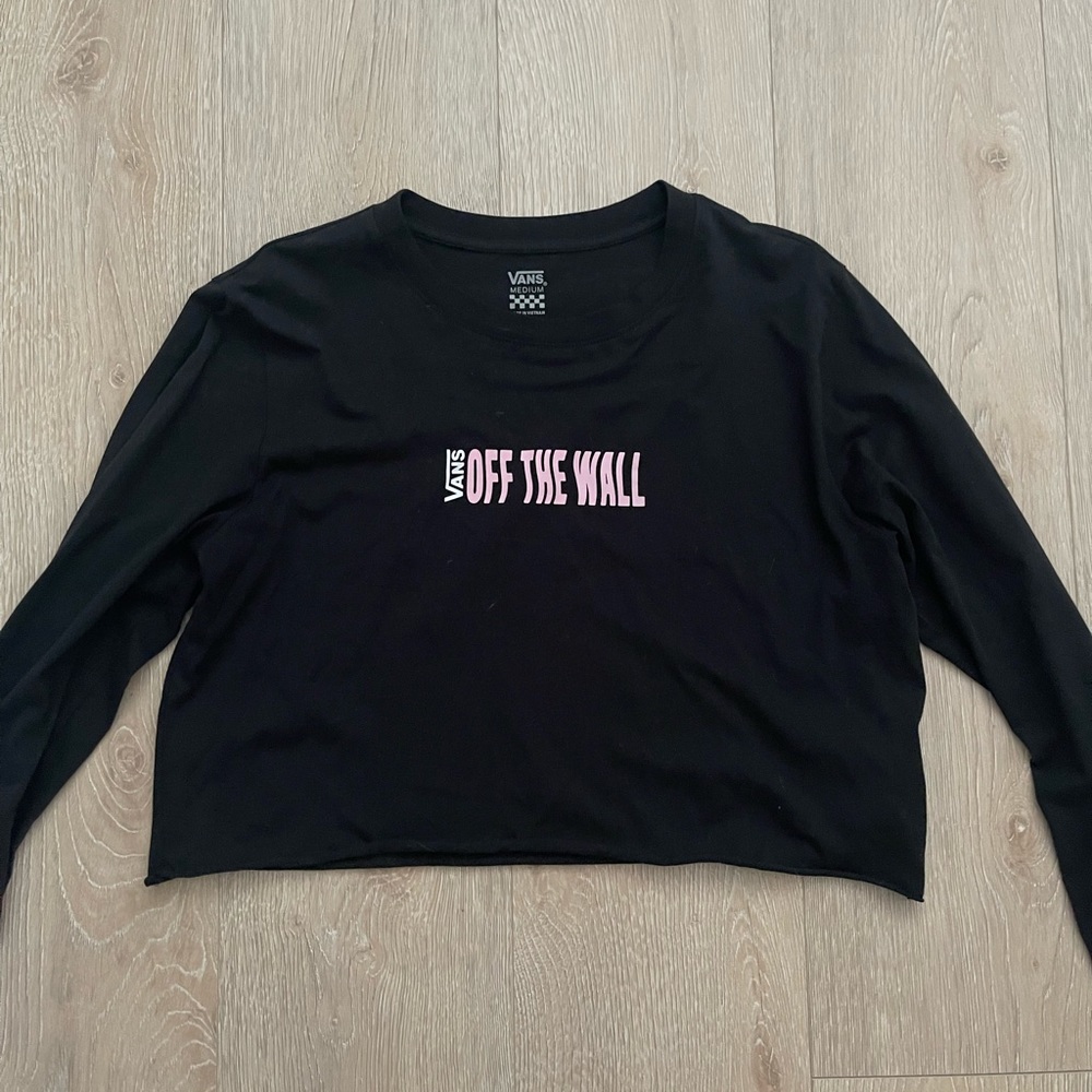 Vans Long Sleeve Crop Top